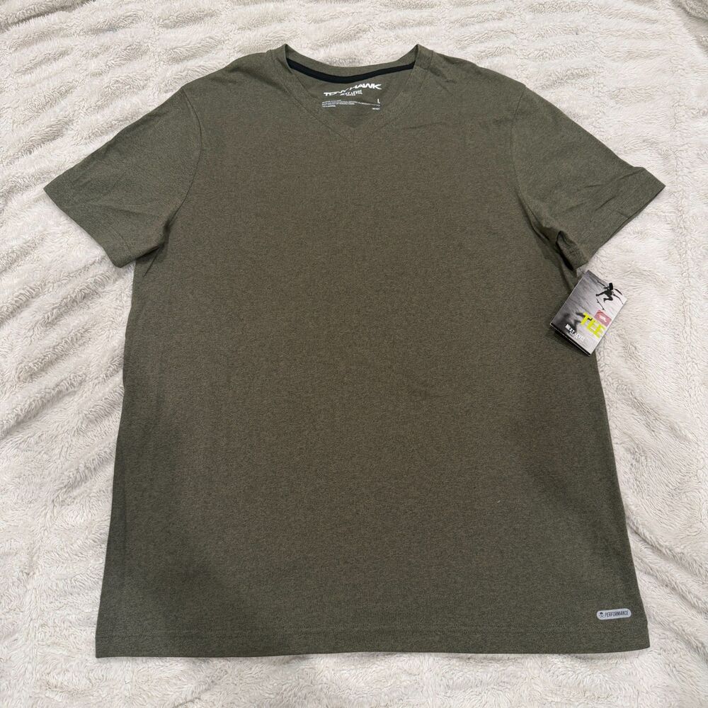 Tony Hawk Next Level Series Men's V-Neck Performance T-Shirt - Large